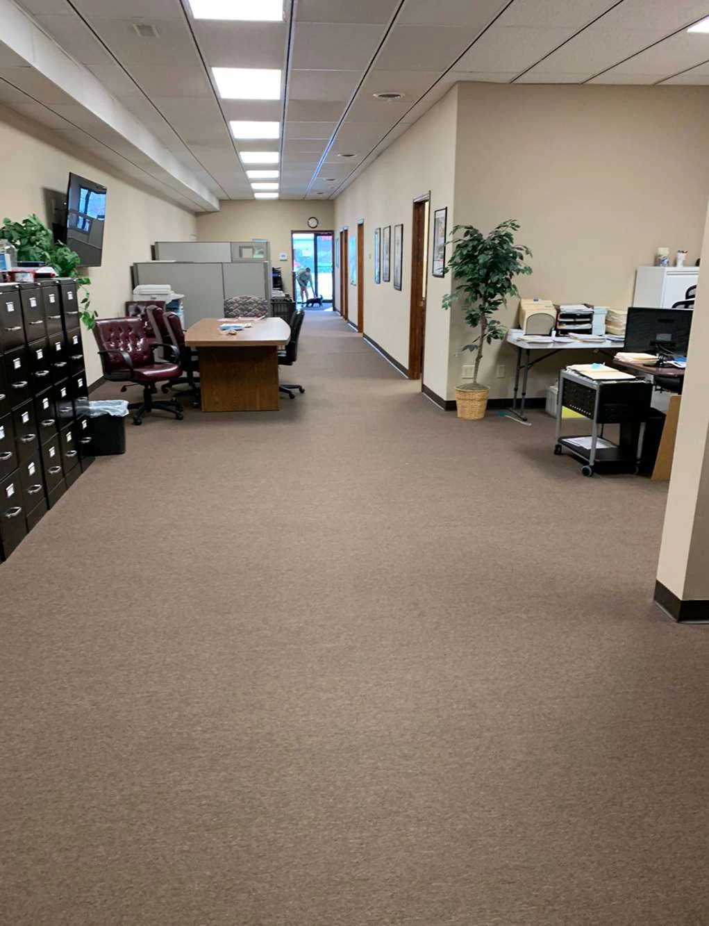 Office interior at 251 S. State Road 135, from source flyer