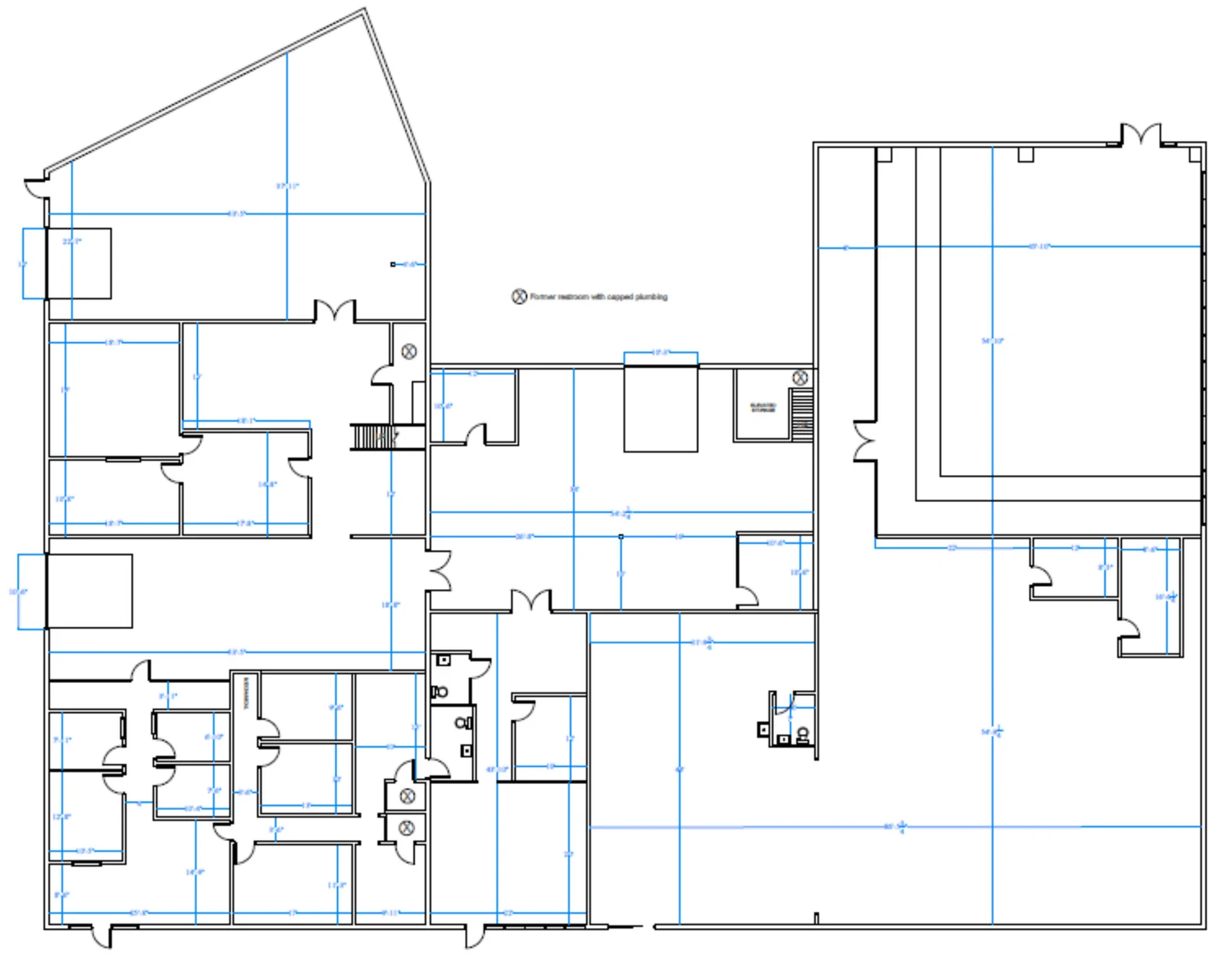 Madison Avenue suites B and C floor plan from source flyer